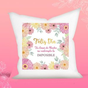 almohada personalizada mama
