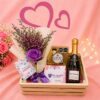 regalo para mama con vino flores y chocolates delivery Lima