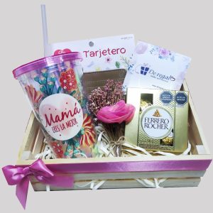 cesta para regalar mama
