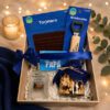 Box regalo para el Día del Padre con tarjetero, abrebotellas, pisco y frutos secos – Delivery Lima